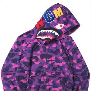 Bape jacket, runs really small fits like a small